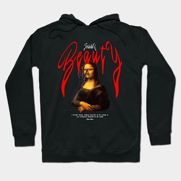 Monalisa terrible beauty Hoodie by zerox